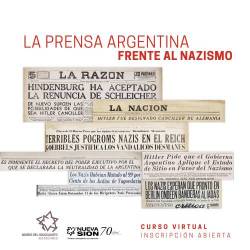 imagen del curso La prensa argentina frente al nazismo