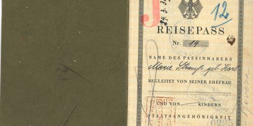 Pasaporte con sello 