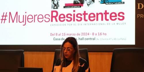 Se inauguró #MujeresResistentes en La Plata
